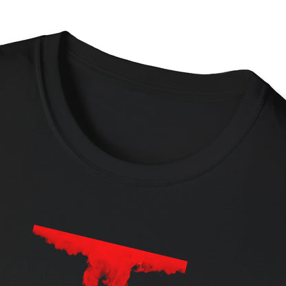 Swoosh Cloud Skull T-Shirt | Nuclear Explosion Graphic Tee
