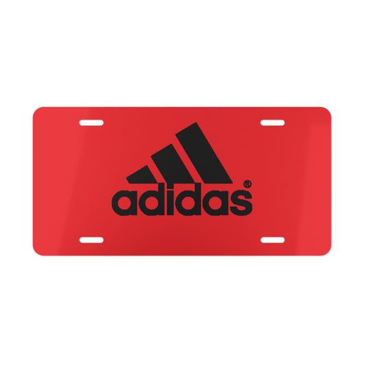 Adidas  Vanity Plate | License Plate