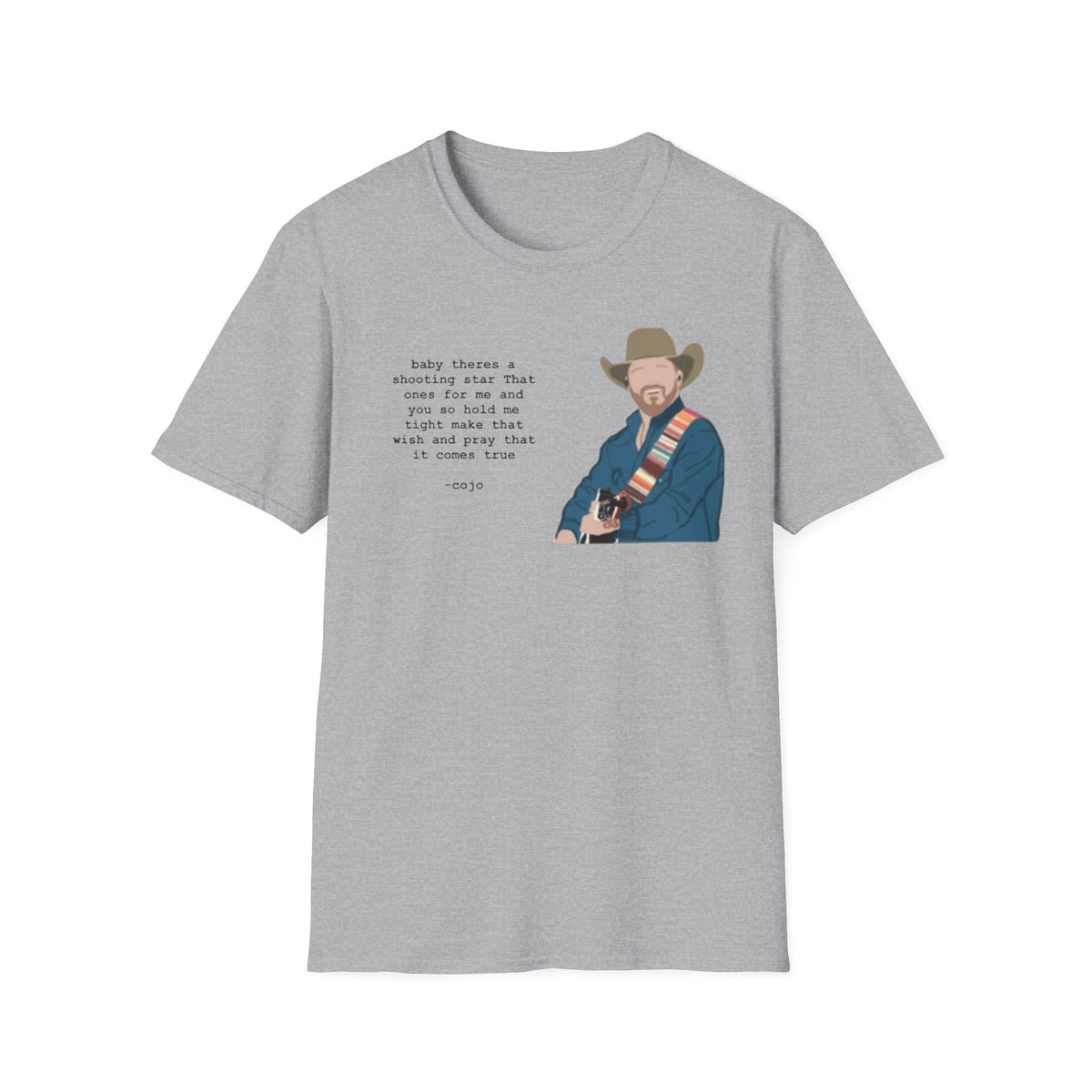 Cojo Guitar Portrait T‑Shirt — 