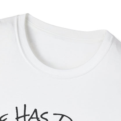 He Has Risen cross T-Shirt | Easter Christian faith tee