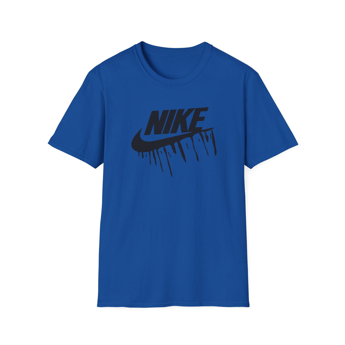 Dripping Swoosh T-Shirt | Streetwear Logo Graphic