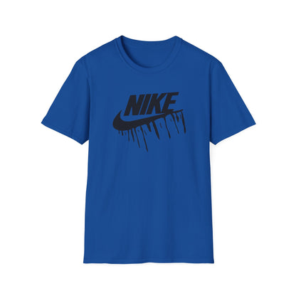 Dripping Swoosh T-Shirt | Streetwear Logo Graphic