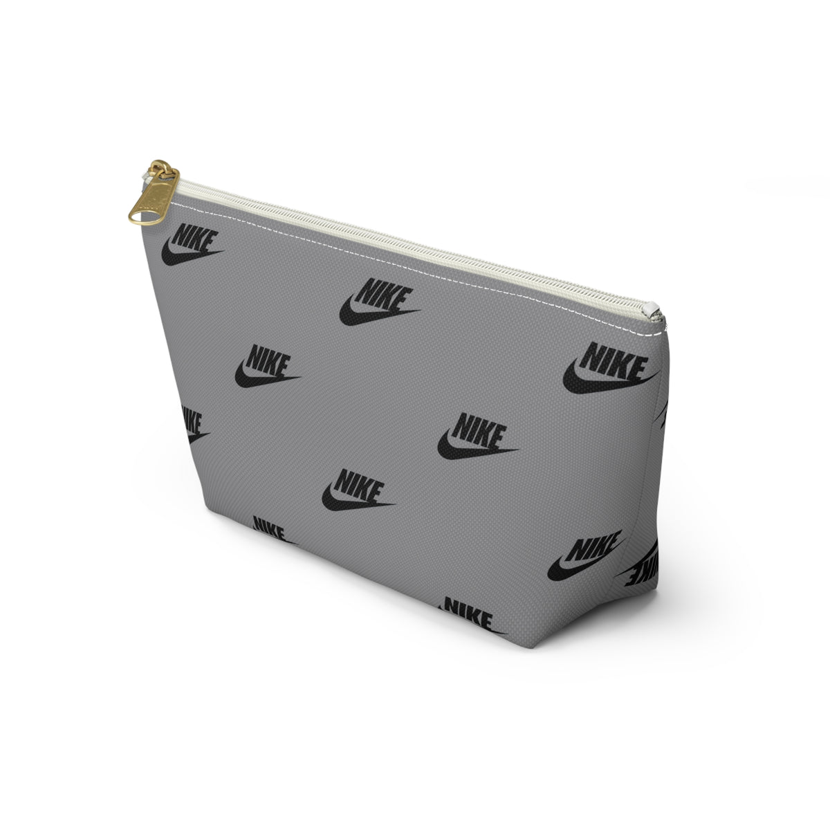 Repeating Swoosh Pattern Accessory Pouch