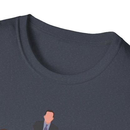 The Office Minimalist Character Grid T-Shirt