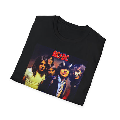 AC/DC Band Vintage Photo T-Shirt | Classic Rock Tour Shirt