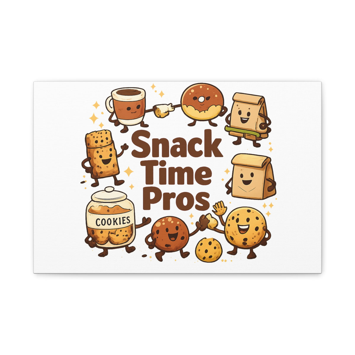 Snack Time Pros Canvas | Office Humor, Meeting Memes, Coffee Fuel