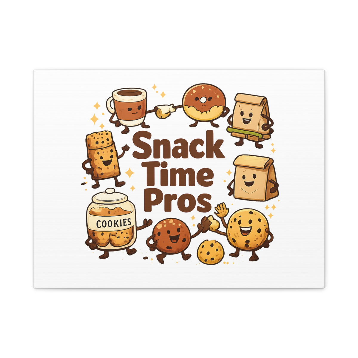 Snack Time Pros Canvas | Office Humor, Meeting Memes, Coffee Fuel