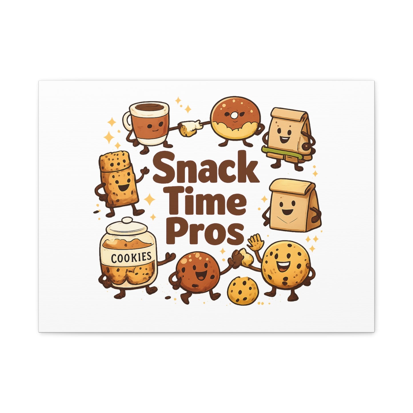 Snack Time Pros Canvas | Office Humor, Meeting Memes, Coffee Fuel