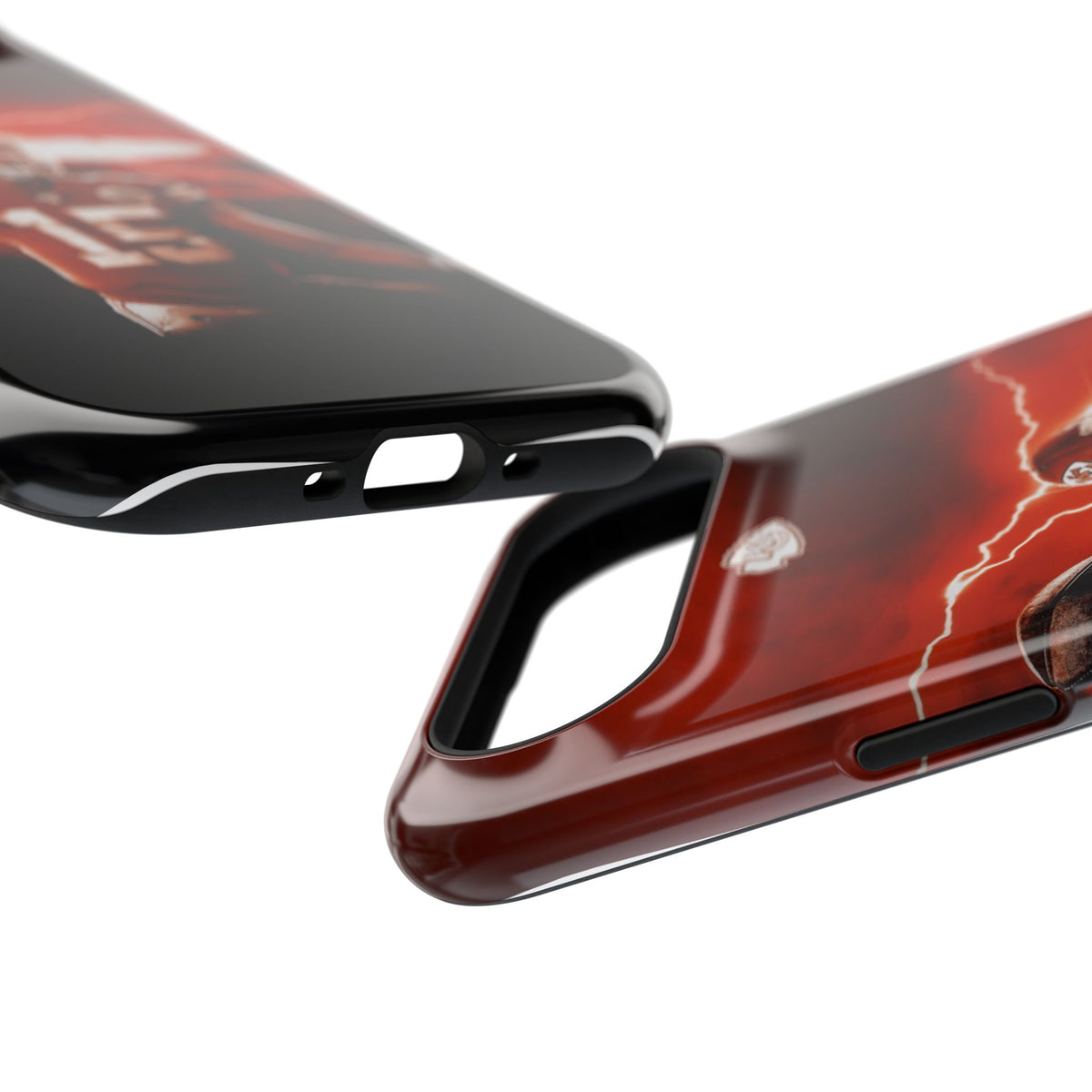 Patrick Mahomes Football Phone Case | Impact-Resistant Case