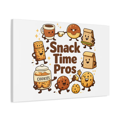 Snack Time Pros Canvas | Office Humor, Meeting Memes, Coffee Fuel