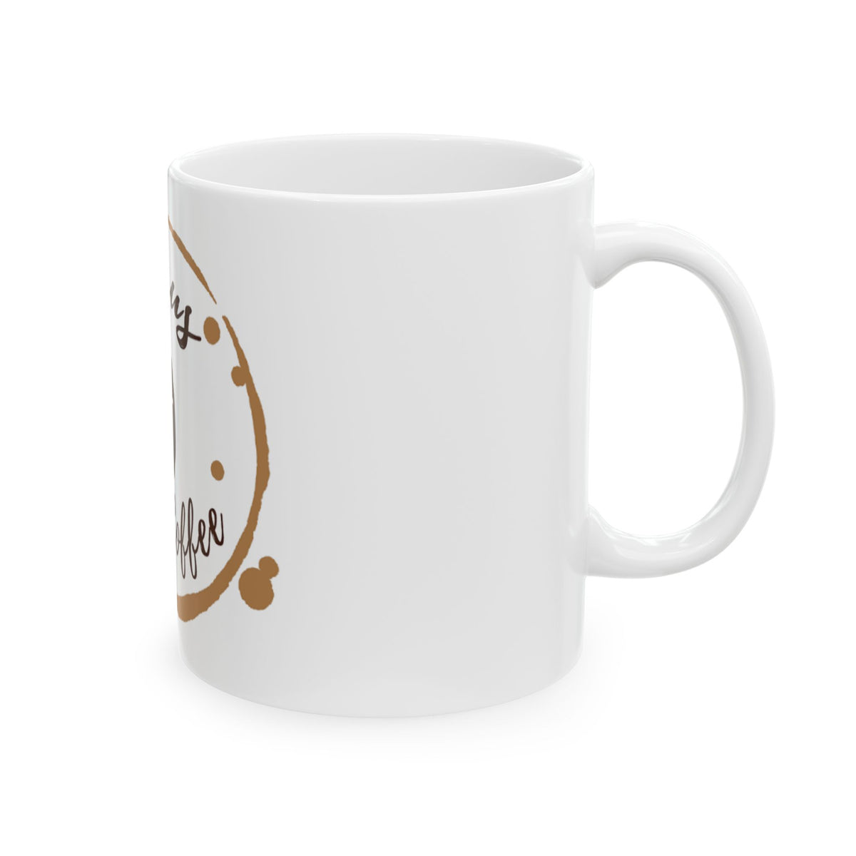 Jesus and Coffee Ceramic Mug — Faith & Coffee 11oz/15oz