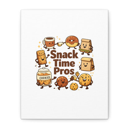 Snack Time Pros Canvas | Office Humor, Meeting Memes, Coffee Fuel