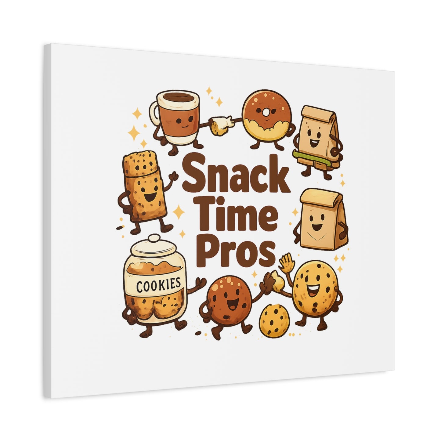 Snack Time Pros Canvas | Office Humor, Meeting Memes, Coffee Fuel