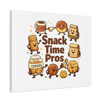 Snack Time Pros Canvas | Office Humor, Meeting Memes, Coffee Fuel