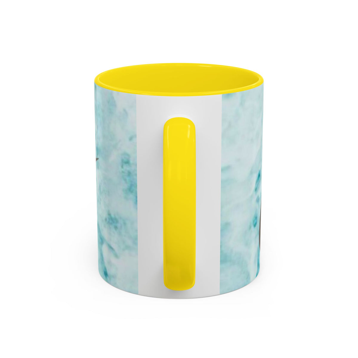 Swoosh Logo Coffee Mug | Accent Ceramic Mug