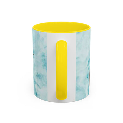 Swoosh Logo Coffee Mug | Accent Ceramic Mug