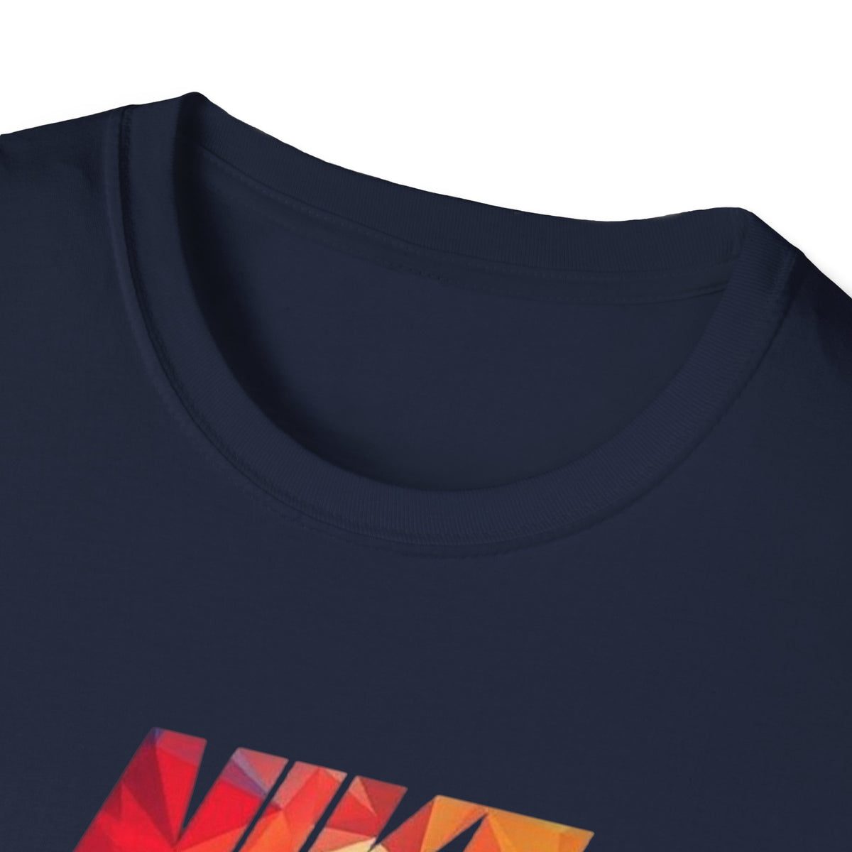 Rainbow Swoosh T-Shirt | Retro Logo Graphic