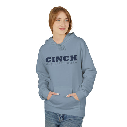 CINCH "Lead, Don't Follow" Hoodie — Classic Logo Pullover