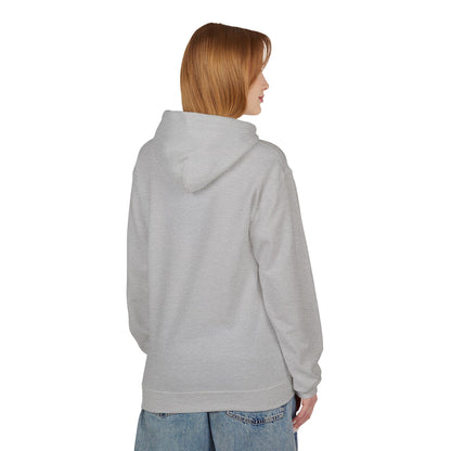 Mahomes Illustration Hoodie — Vintage Red Helmet Athletic Pullover