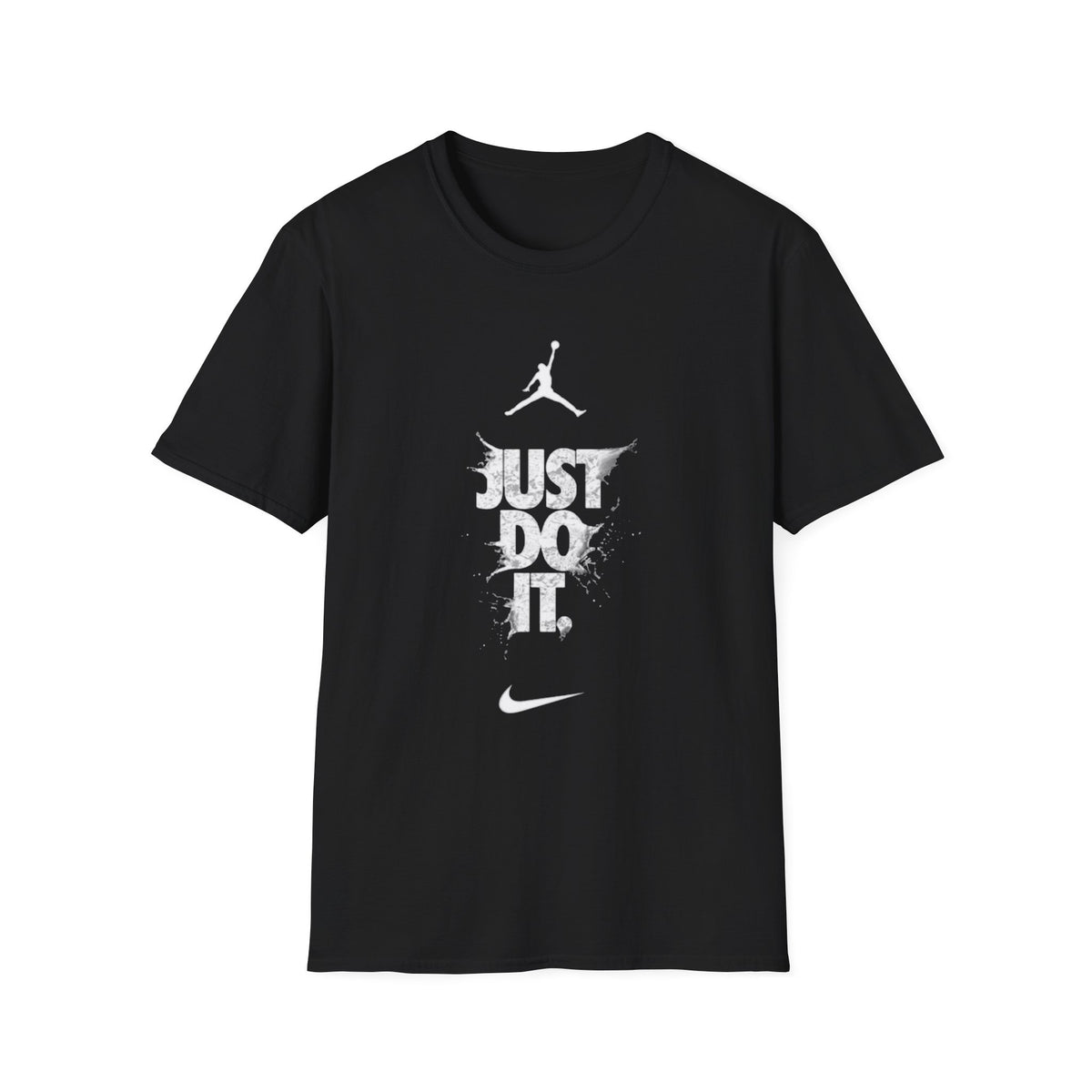 Just Do It vertical logo T-Shirt | Nike-inspired streetwear