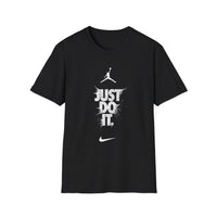 Just Do It vertical logo T-Shirt | Nike-inspired streetwear
