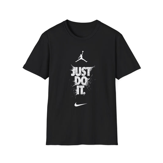 Just Do It vertical logo T-Shirt | Nike-inspired streetwear