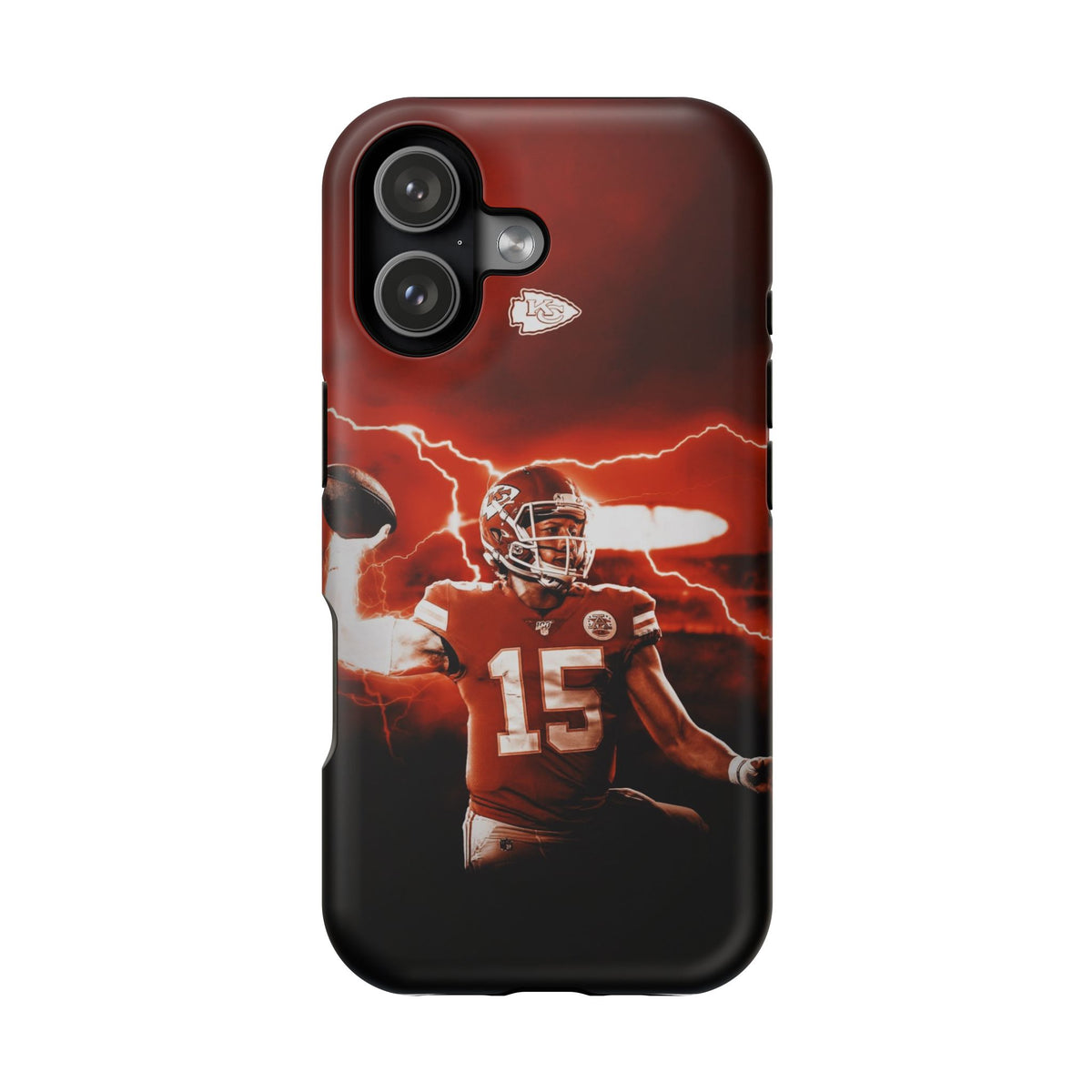 Patrick Mahomes Football Phone Case | Impact-Resistant Case