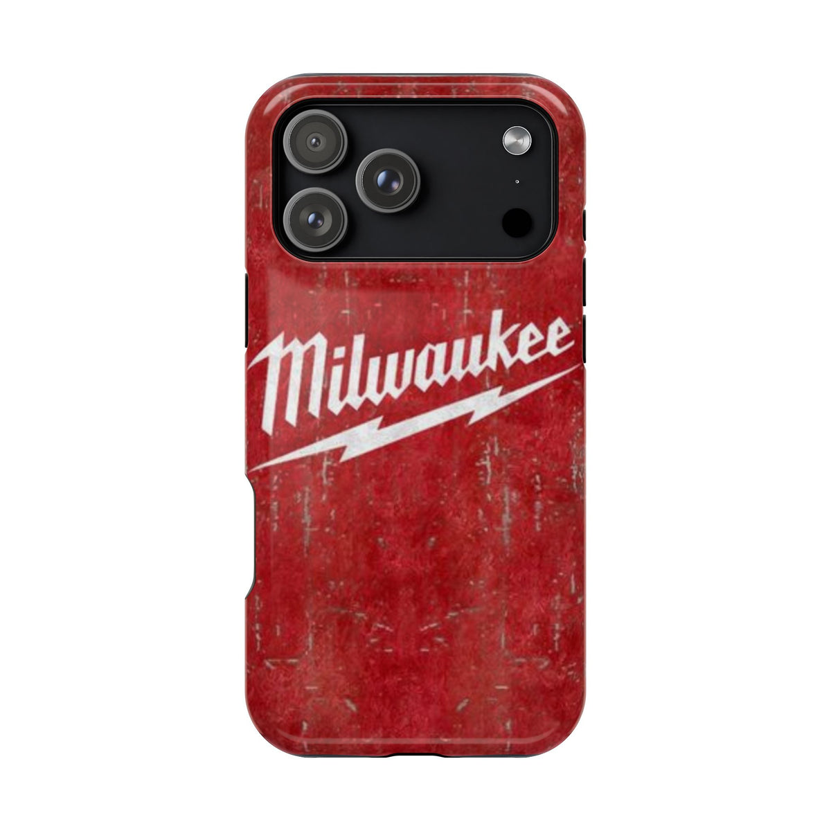 Milwaukee Lightning Logo phone case | Impact-Resistant Case