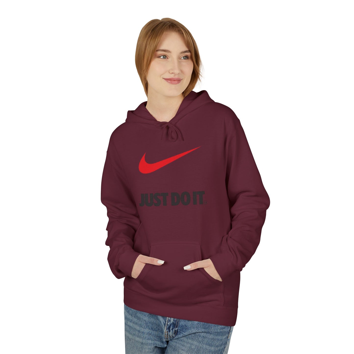 Nike-Inspired 'Just Do It.' Hoodie