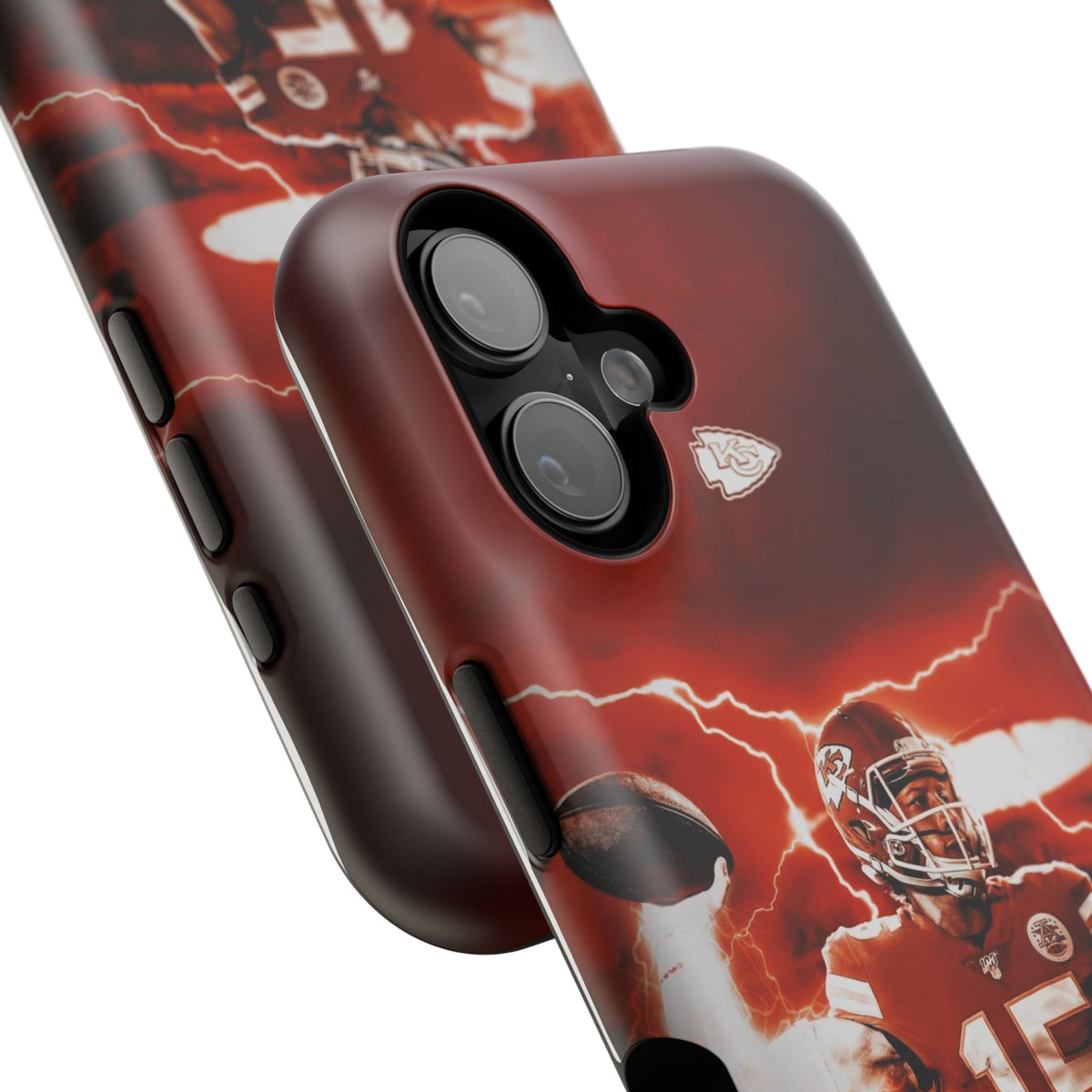 Patrick Mahomes Football Phone Case | Impact-Resistant Case