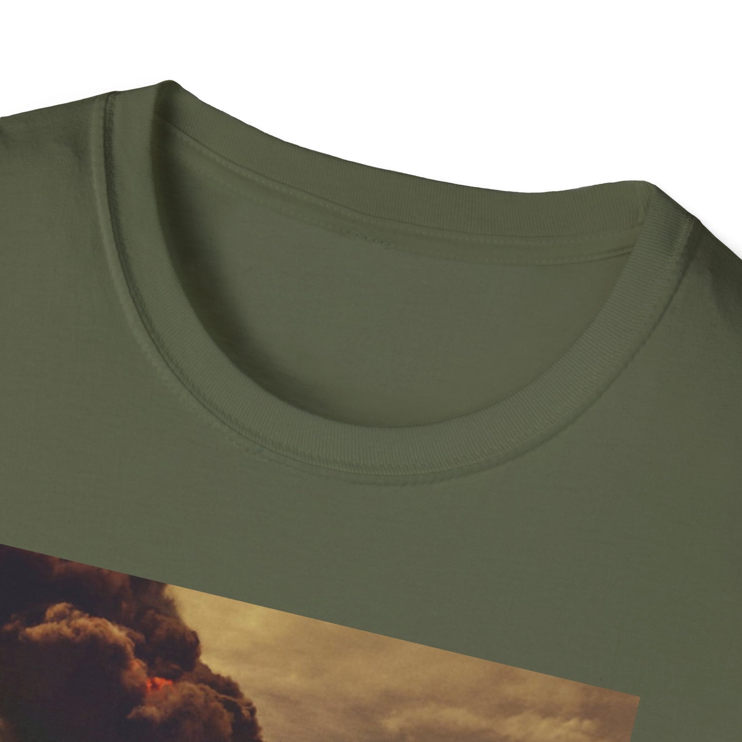 Landman Graphic Tee — Fiery Desert Scene T-Shirt