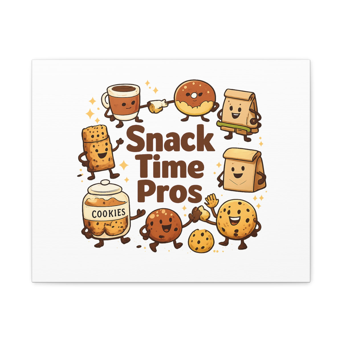 Snack Time Pros Canvas | Office Humor, Meeting Memes, Coffee Fuel