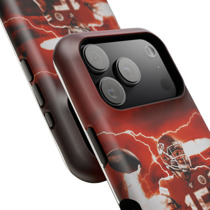 Patrick Mahomes Football Phone Case | Impact-Resistant Case