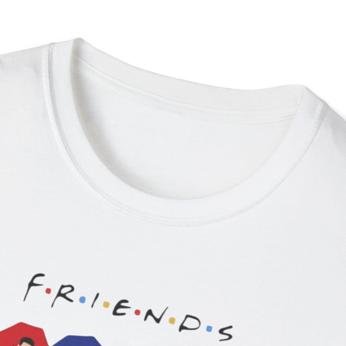 Friends TV Show Minimalist Group Graphic T-Shirt — 
