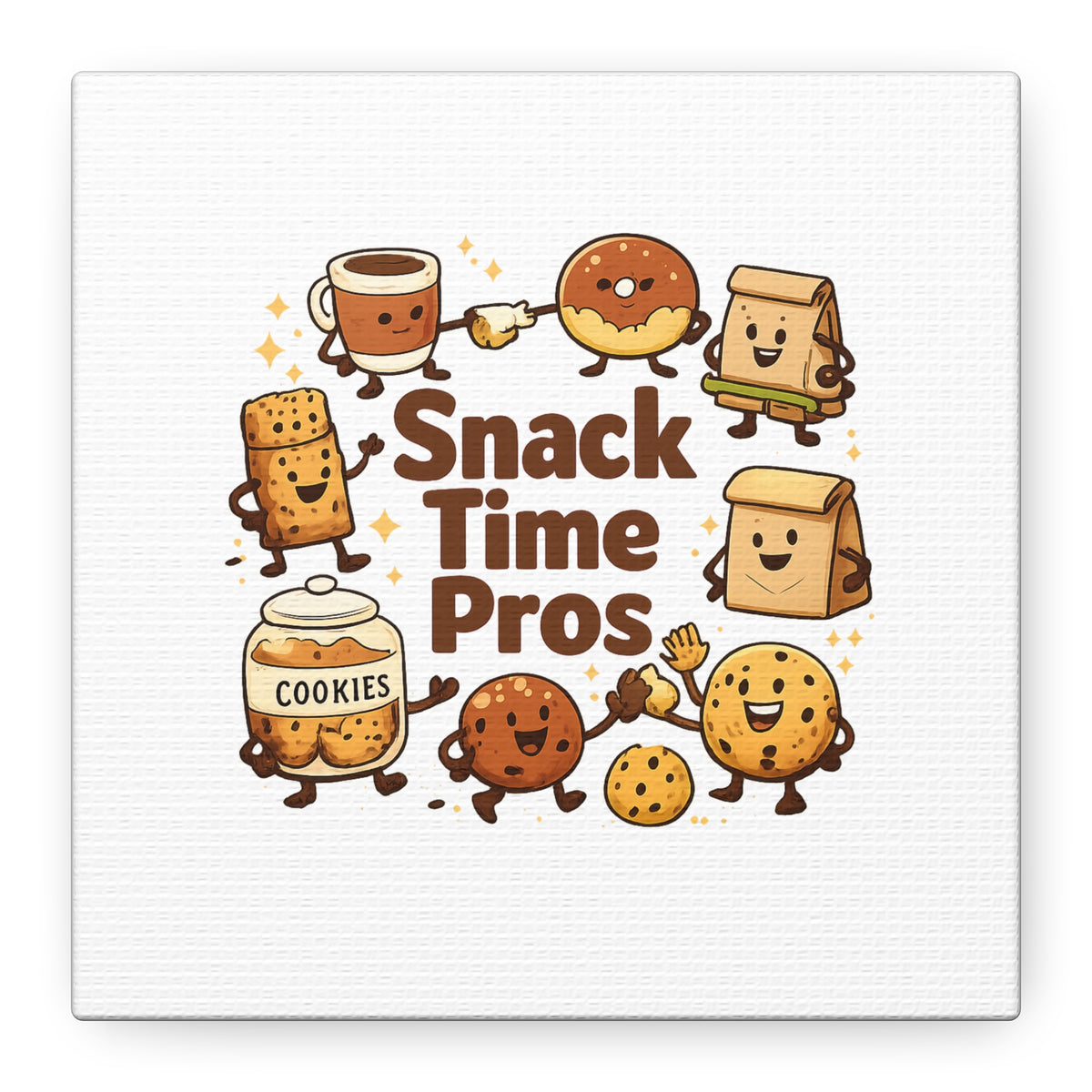 Snack Time Pros Canvas | Office Humor, Meeting Memes, Coffee Fuel