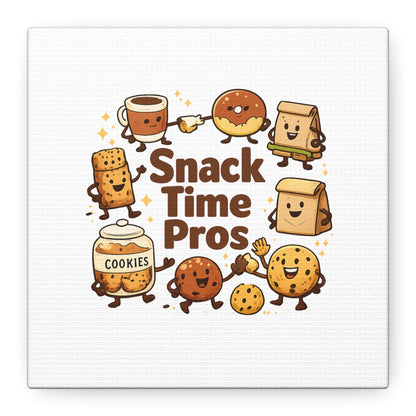Snack Time Pros Canvas | Office Humor, Meeting Memes, Coffee Fuel