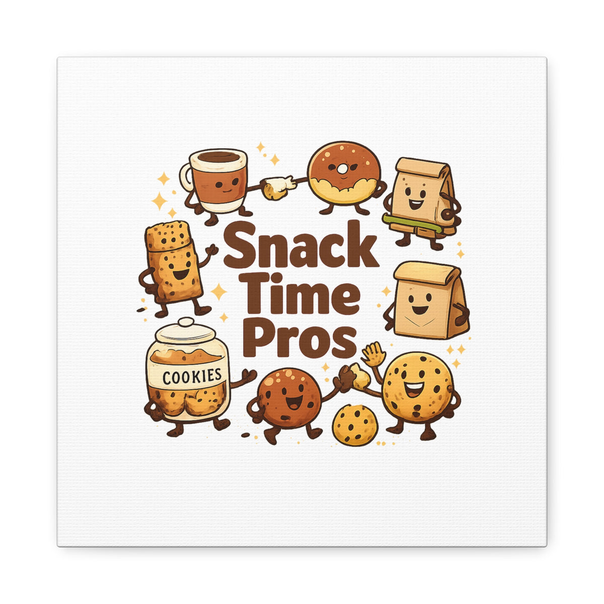 Snack Time Pros Canvas | Office Humor, Meeting Memes, Coffee Fuel