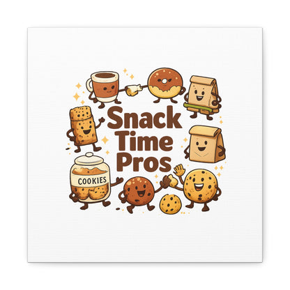 Snack Time Pros Canvas | Office Humor, Meeting Memes, Coffee Fuel