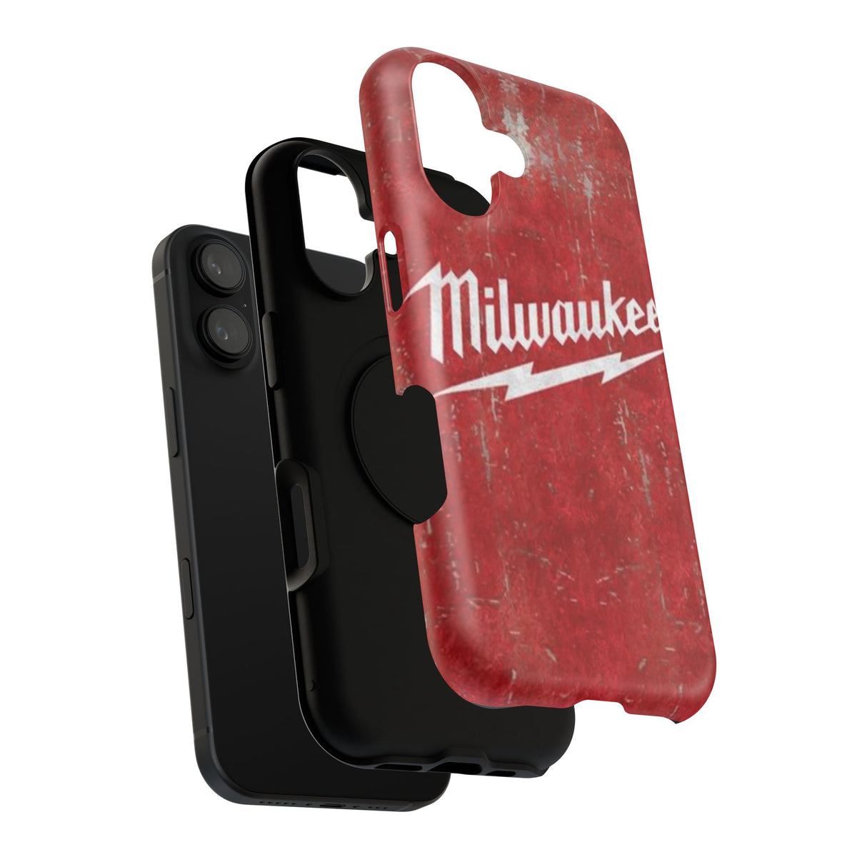 Milwaukee Lightning Logo phone case | Impact-Resistant Case