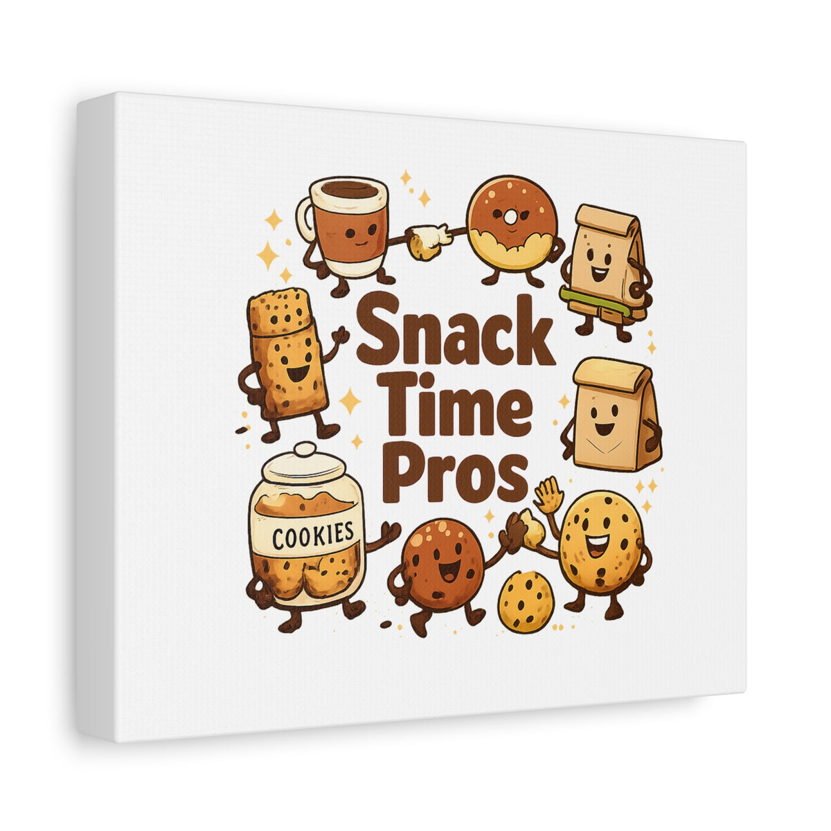 Snack Time Pros Canvas | Office Humor, Meeting Memes, Coffee Fuel