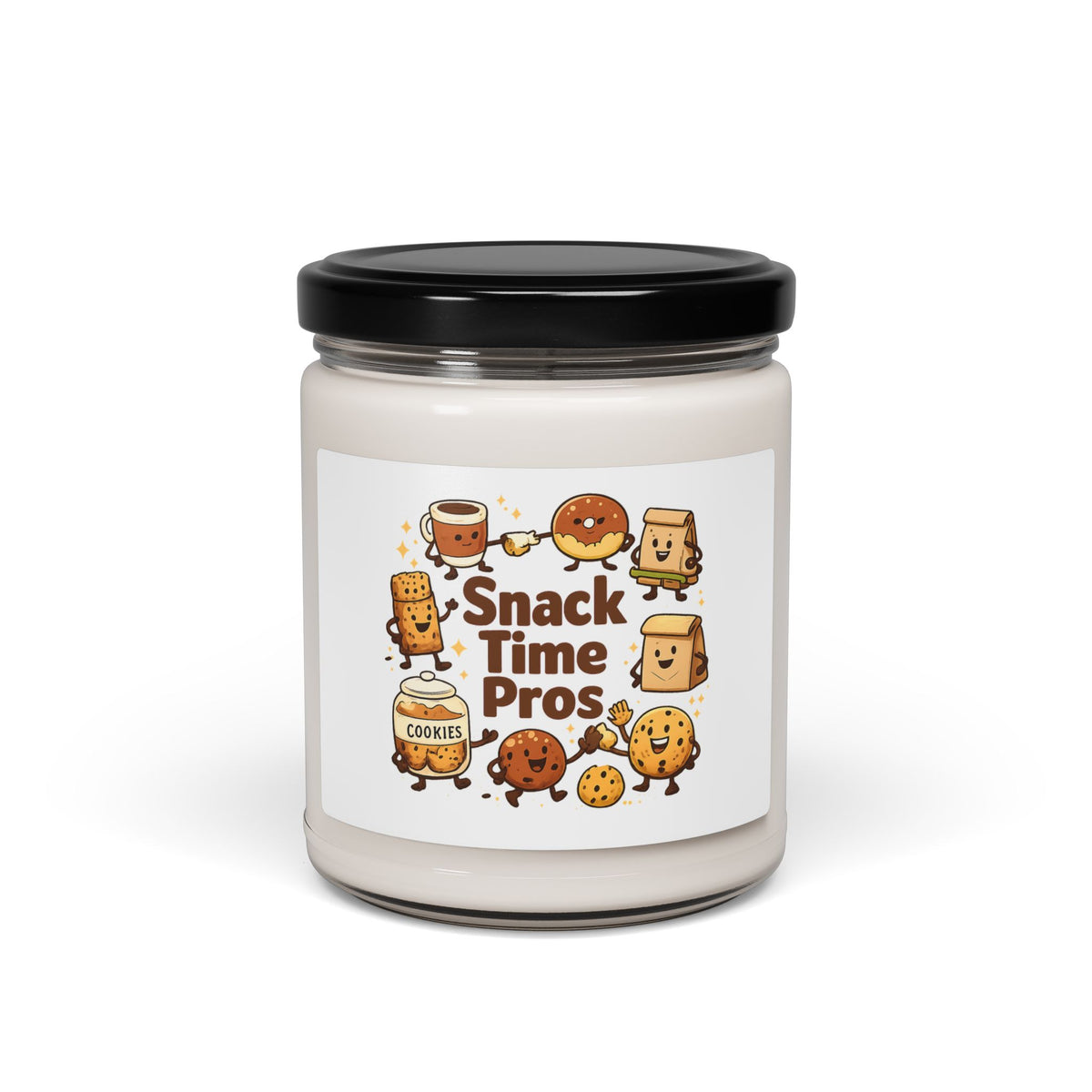 Snack Time Pros Candle | Soy Candle, Office Humor, Coffee Fuel