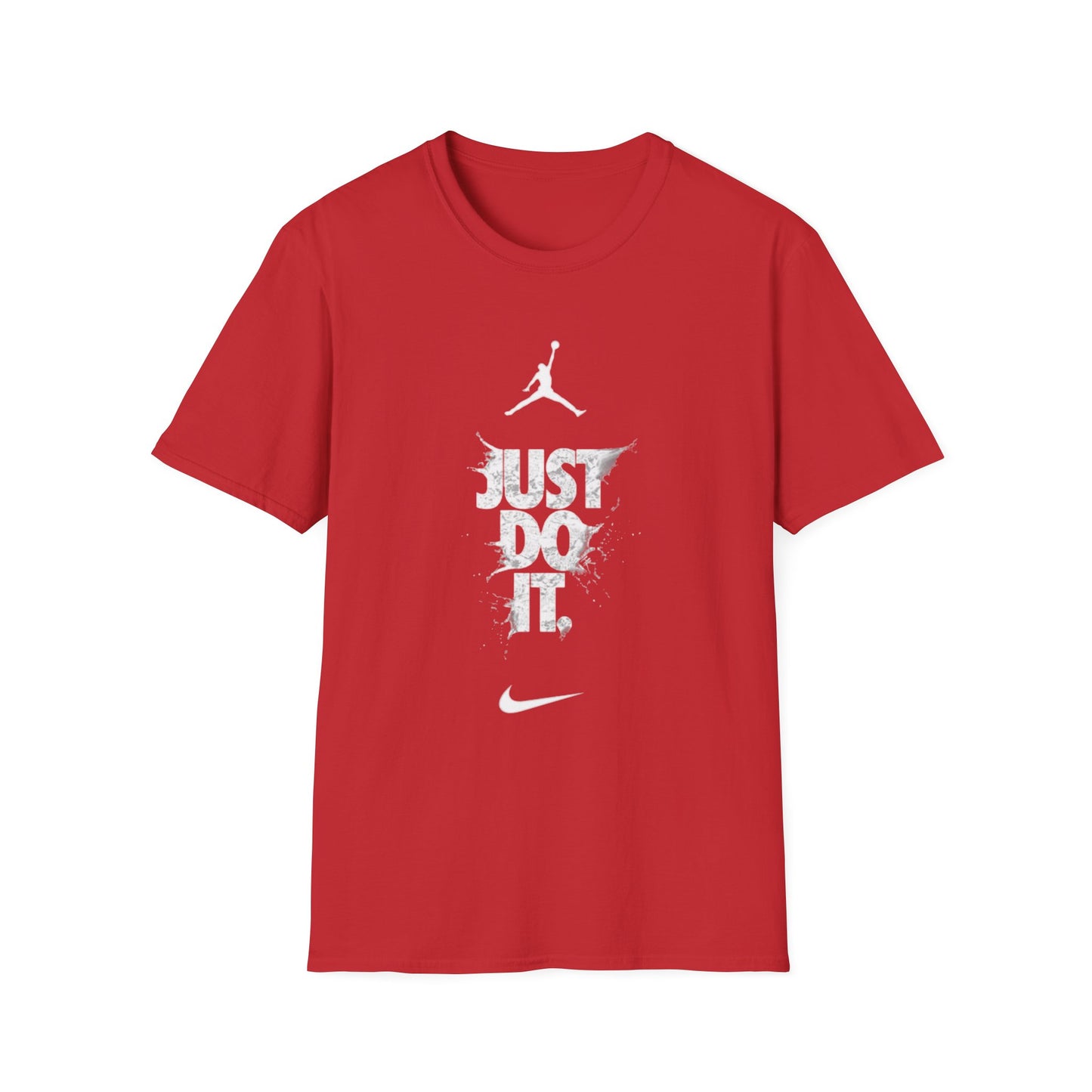 Just Do It vertical logo T-Shirt | Nike-inspired streetwear