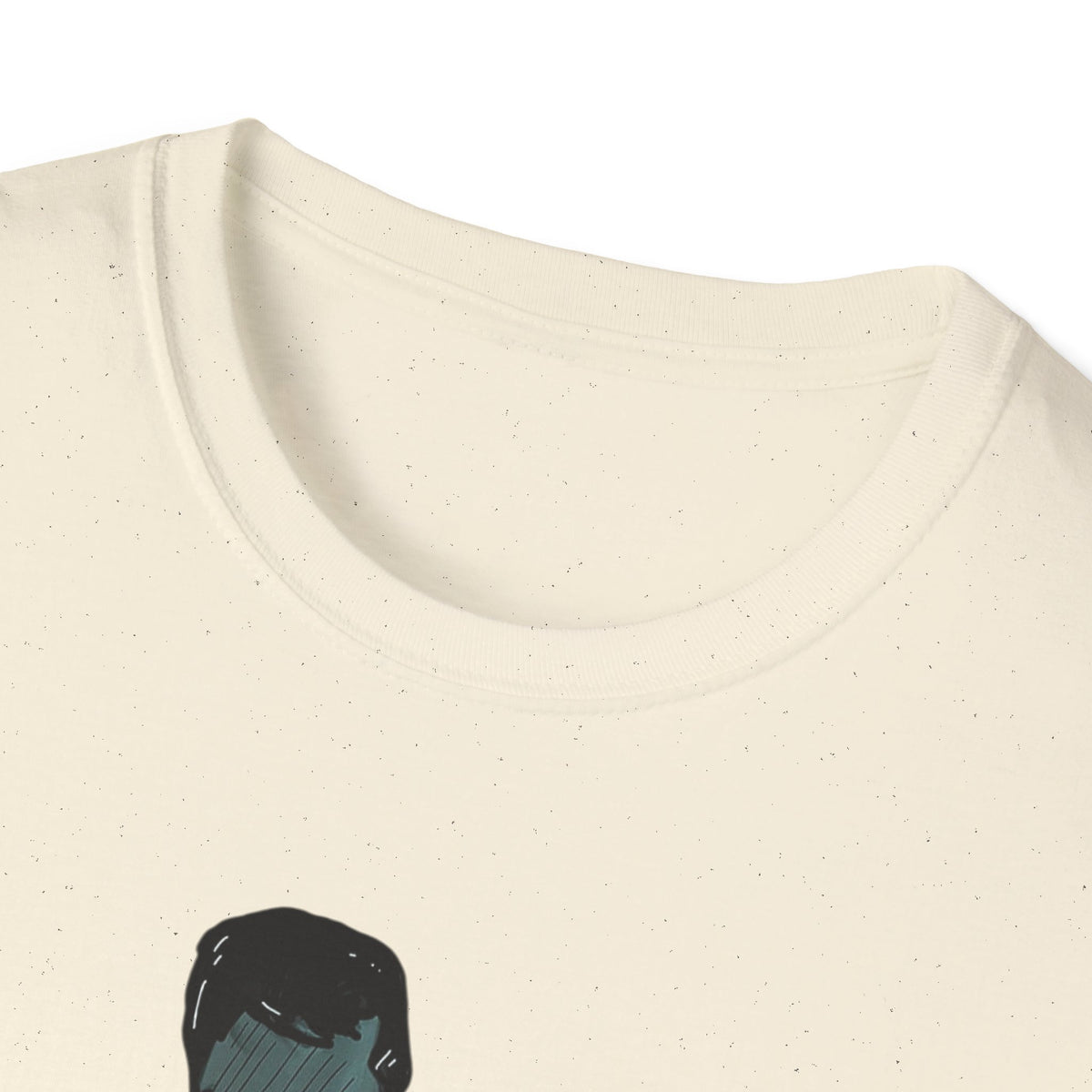 Elvis Graphic T-Shirt — Acoustic Music Tee with Color Icon Accents