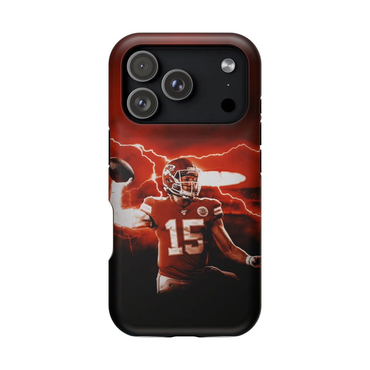 Patrick Mahomes Football Phone Case | Impact-Resistant Case