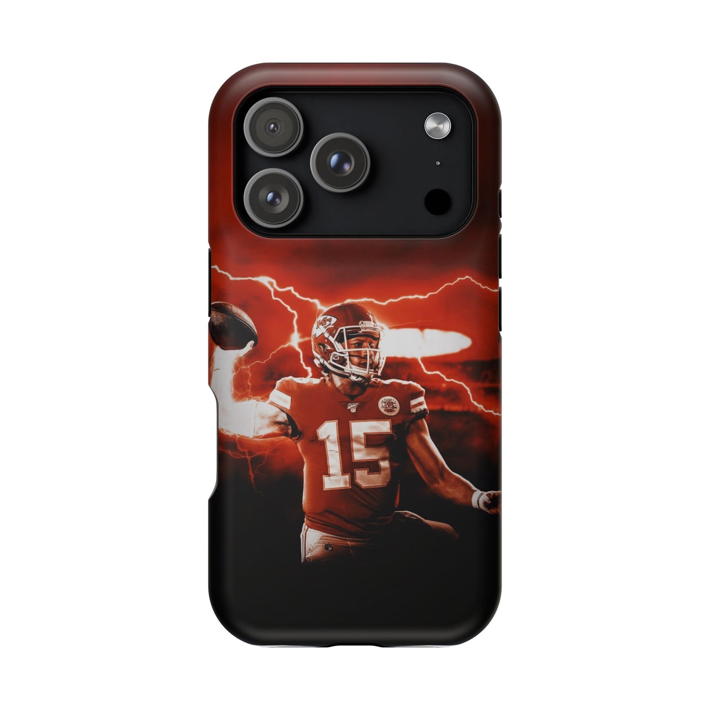 Patrick Mahomes Football Phone Case | Impact-Resistant Case