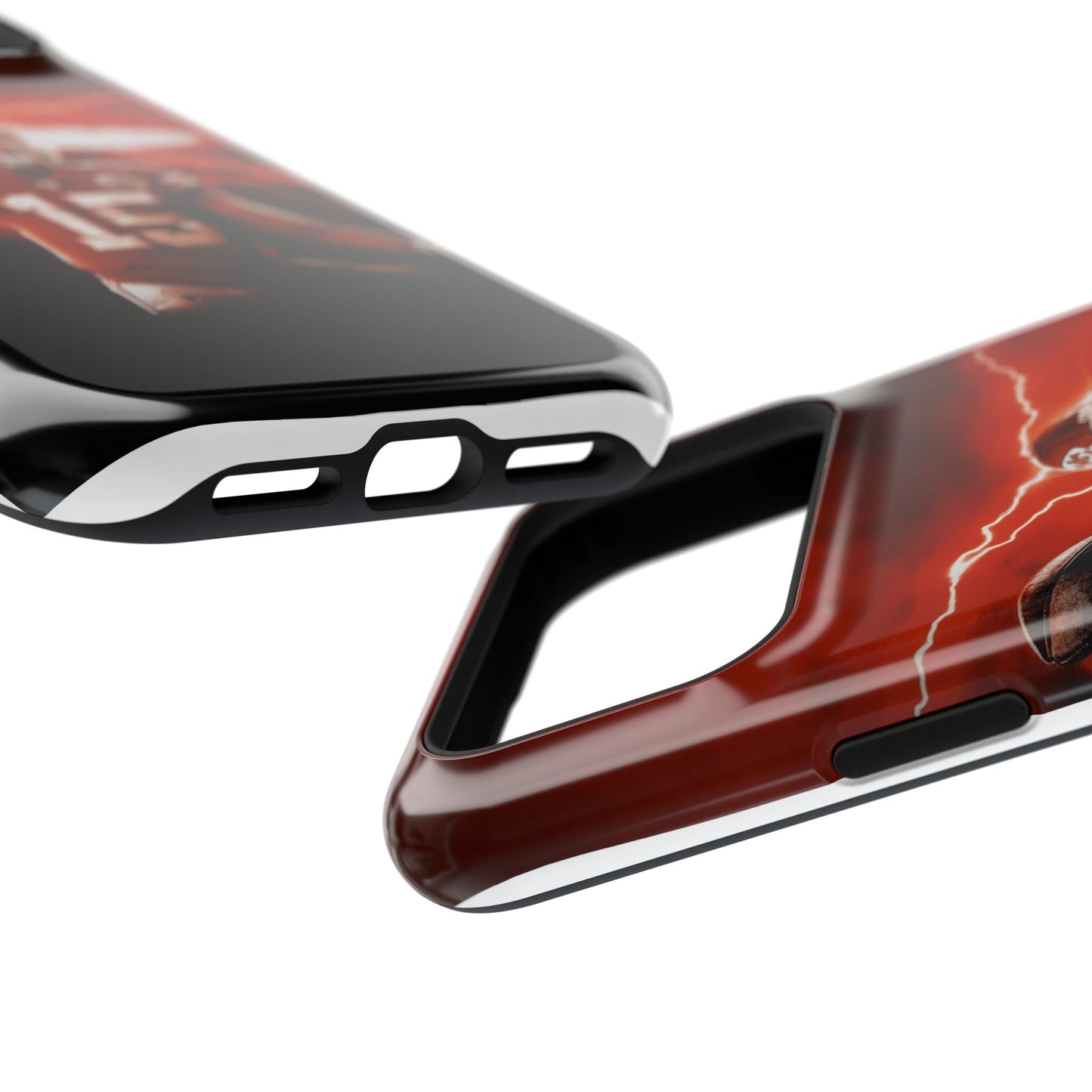 Patrick Mahomes Football Phone Case | Impact-Resistant Case