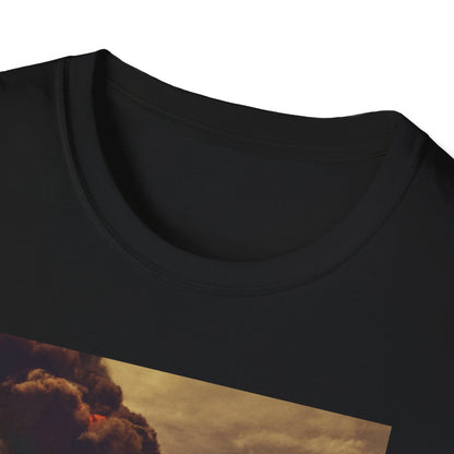 Landman Graphic Tee — Fiery Desert Scene T-Shirt