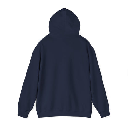 Elvis Silhouette Hoodie — Cozy Music Lover Pullover with Color Block Notes