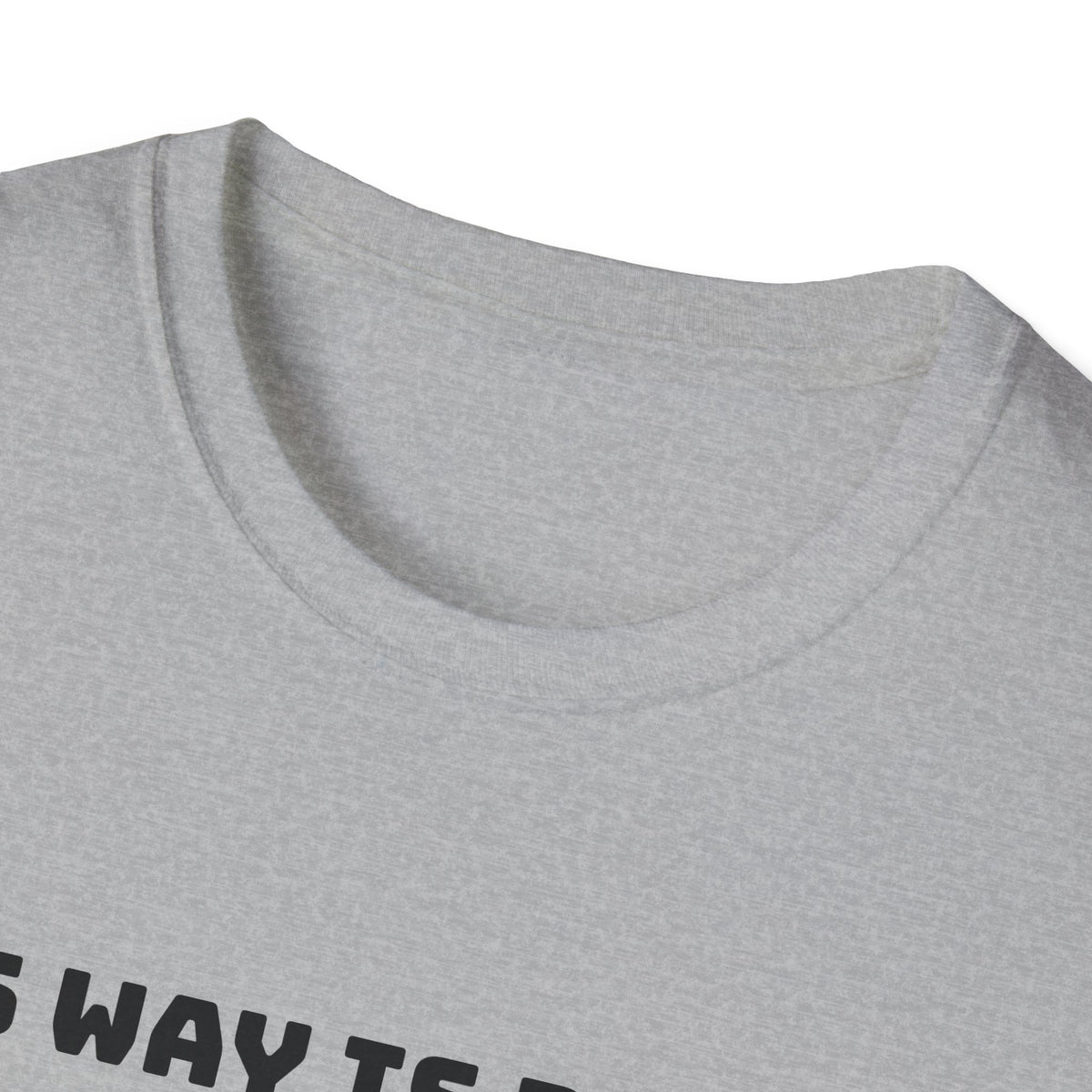 His Way Is Better cross t-shirt | Christian faith tee