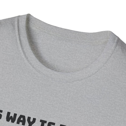 His Way Is Better cross t-shirt | Christian faith tee